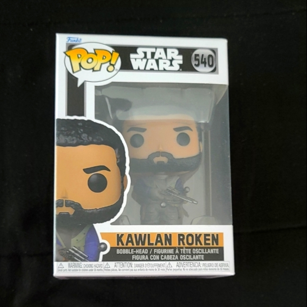 NEW Authentic Funko Star Wars Kawlan Roken Pop Vinyl Box
